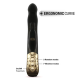 Dorcel Baby Rabbit 2.0 Rechargeable Rabbit Vibrator — Black & Gold - DL2288
