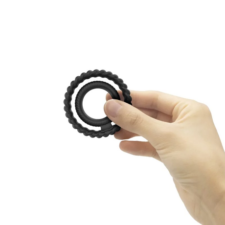 Dorcel Dual Ring — Dual Cock Ring, Soft Silicone - DL2547