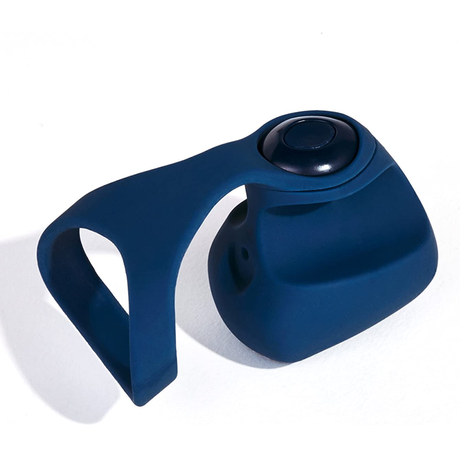 Dame Fin Finger Vibrator, Navy - DM0305