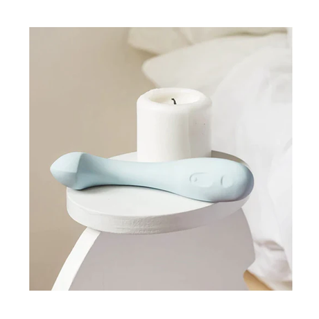 Dame Arc Ice Curved Clitoral Vibrator, 7.5 in, Silicone - DM0909