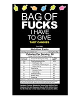 Bag of Fucks I Have to Give Bag of 25 Count