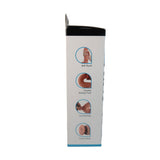 Get Lucky Real Skin 9" Dual Layer Dildo Dark Brown