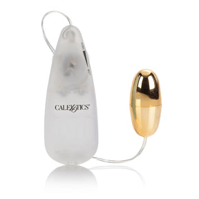 CalExotics Pocket Exotics Gold Bullet Vibrator — Pocket-Sized (5 x 2.5 cm) - SE1105072