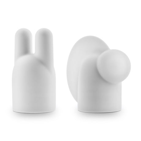 Blush Noje Pleasure Wand Heads — Platinum-Cured Silicone Attachments - BL-72414