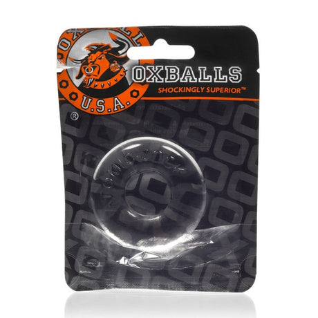 OXBALLS Do-Nut 2 FLEXtpr Cock Ring — Clear - OX-AJ1025-2-CLR