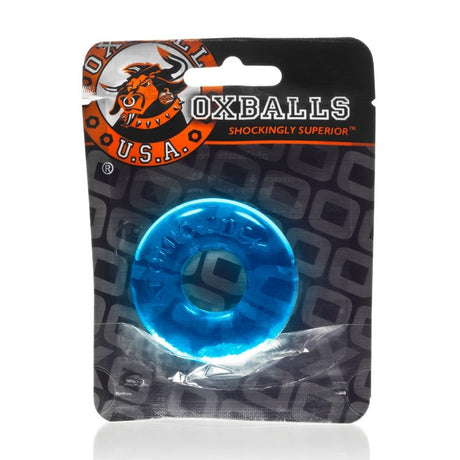 OXBALLS DO-NUT 2 FLEXtpr Cock Ring — Ice Blue - OX-AJ1025-2-ICE