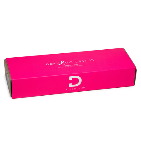 DOXY Die Cast 3R Vibrator — Breast Cancer Edition (Hot Pink) - DX8439