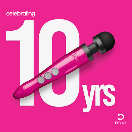 DOXY Die Cast 3R Vibrator — Breast Cancer Edition (Hot Pink) - DX8439