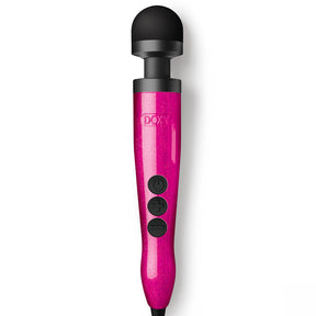 Doxy Die Cast 3 Compact Wand Massager — Hot Pink (Breast Cancer Edition) - DX8415