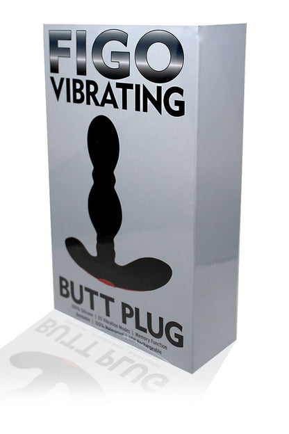 Vibrating Butt Plug - Black by Femme Funn