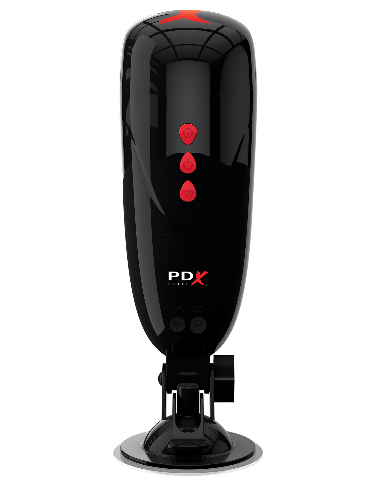 Pipedream PDX Elite Dirty Talk Starter Stroker — Rechargeable Voice & Vibe - PDRD524
