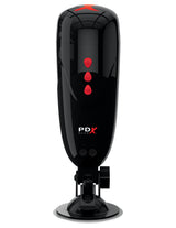 Pipedream PDX Elite Dirty Talk Starter Stroker — Rechargeable Voice & Vibe - PDRD524