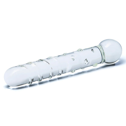 Callisto Clear Glass Dildo by Electric Novelties