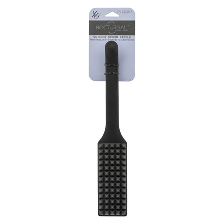 CalExotics Nocturnal Silicone Spiked Paddle with G‑Curve Handle, Black - SE2678552