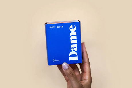 Dame pH-Balanced Body Wipes — 15 Count, Aloe & Cucumber - DM1340