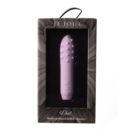 Je Joue Duet Bullet Vibrator, Lilac — Multi‑Surface 115mm - JE935LL