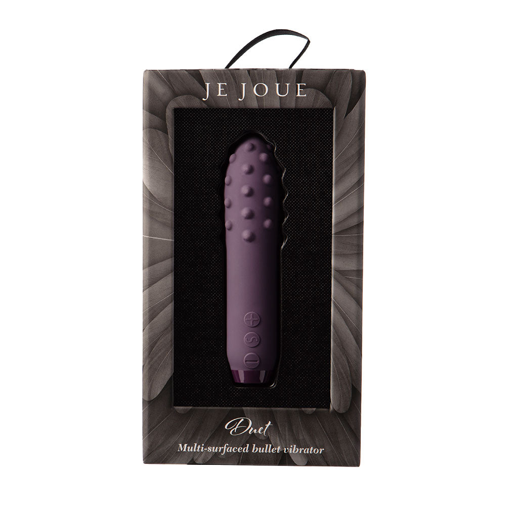 Je Joue Duet Bullet Vibrator — Purple, 115mm - JE935PR