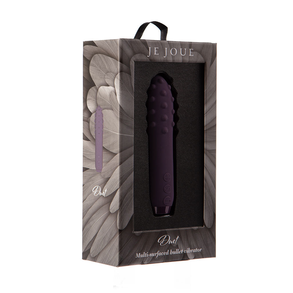 Je Joue Duet Bullet Vibrator — Purple, 115mm - JE935PR
