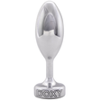 DOXY Smooth Metal Butt Plug — Solid Aluminium, 7cm Insertable - DX1148