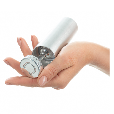 DOXY Smooth Metal Butt Plug — Solid Aluminium, 7cm Insertable - DX1148
