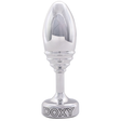 DOXY Ribbed Aluminium Butt Plug — 7cm Insertable, 155g - DX1179