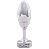DOXY Ribbed Aluminium Butt Plug — 7cm Insertable, 155g - DX1179