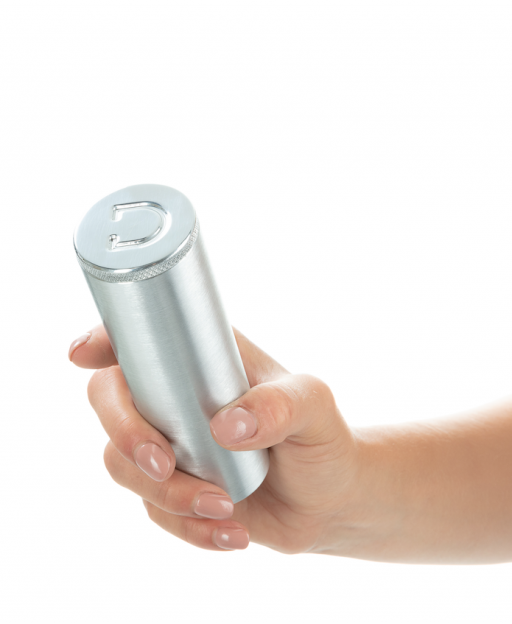DOXY Ribbed Aluminium Butt Plug — 7cm Insertable, 155g - DX1179