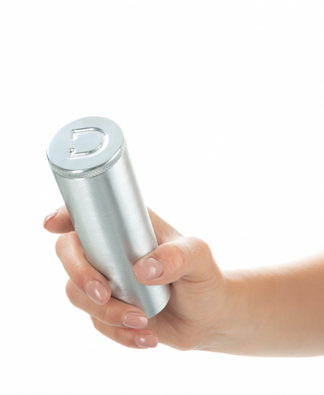 DOXY Ribbed Aluminium Butt Plug — 7cm Insertable, 155g - DX1179