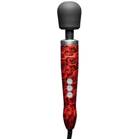 DOXY Die Cast Wand — Roses (37 cm, Weighted Motor) - DX7807