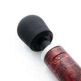 DOXY Die Cast Wand — Roses (37 cm, Weighted Motor) - DX7807