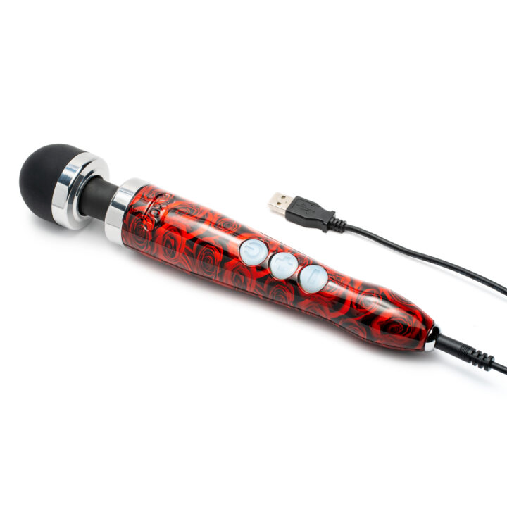 DOXY Die Cast 3R Wand Massager — Roses (Compact) - DX7821