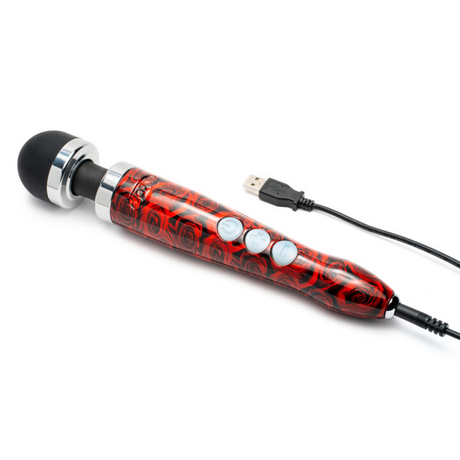 DOXY Die Cast 3R Wand Massager — Roses (Compact) - DX7821