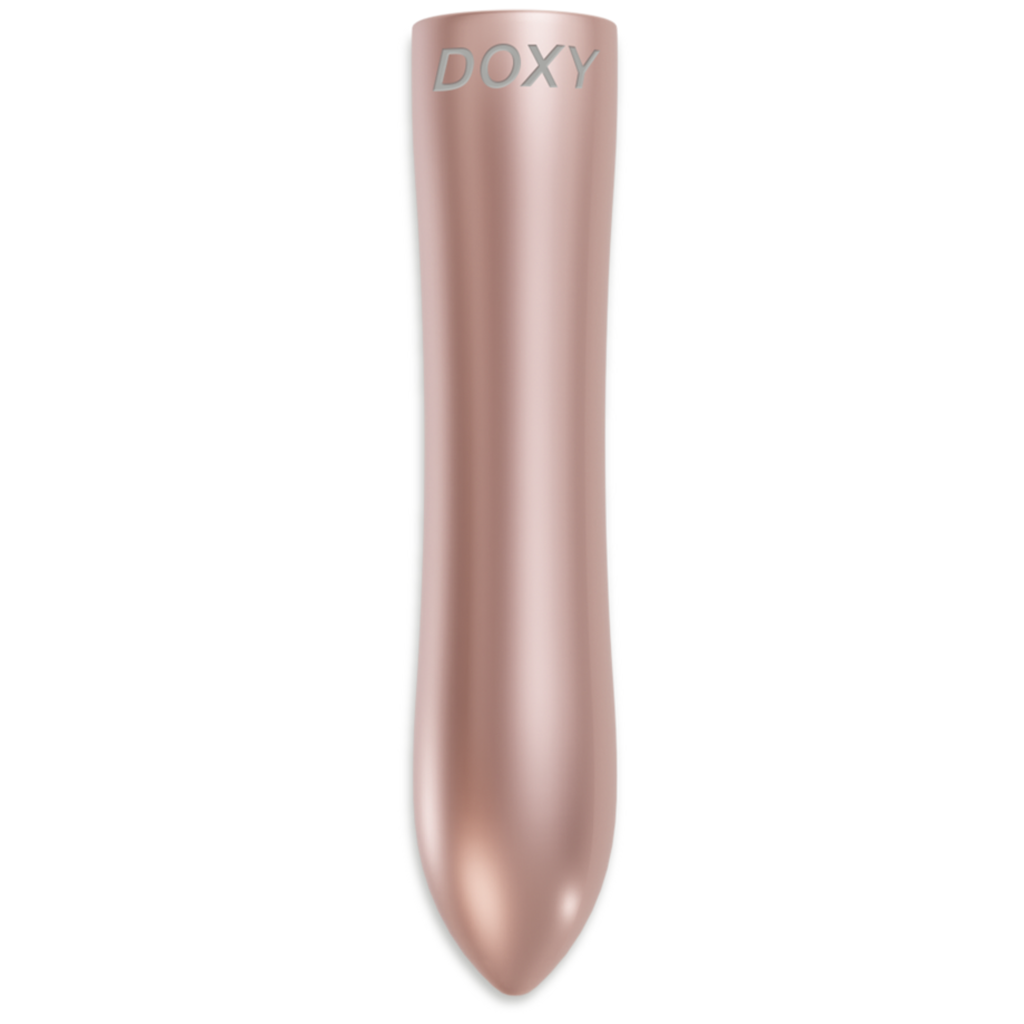 DOXY Bullet Vibrator — Rose Gold, 120mm Compact Bullet - DX7869