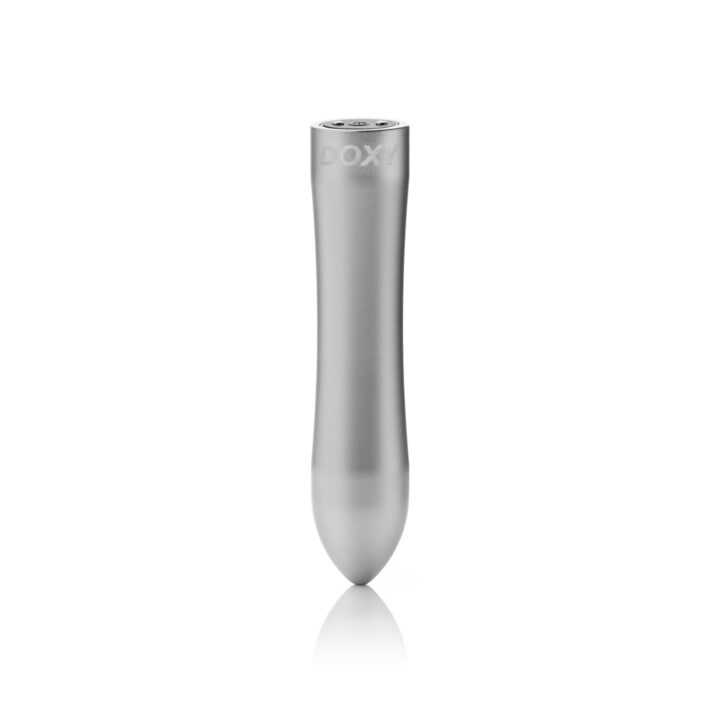 DOXY Bullet — Silver 12 cm Compact Bullet Vibrator - DX7876