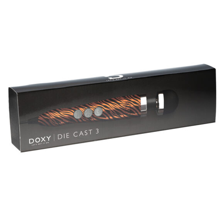 DOXY Die Cast 3 Compact Wand Massager — Tiger - DX8019