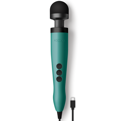 DOXY 3 USB-C Personal Massager - Turquoise Wand - DX8200