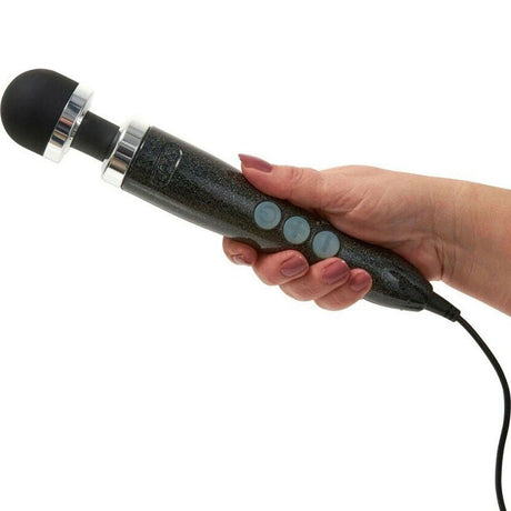 DOXY Die Cast 3 Compact Wand Massager — Disco Black - DX8408