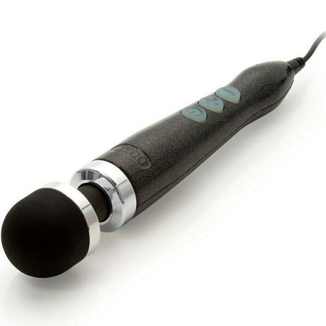 DOXY Die Cast 3 Compact Wand Massager — Disco Black - DX8408