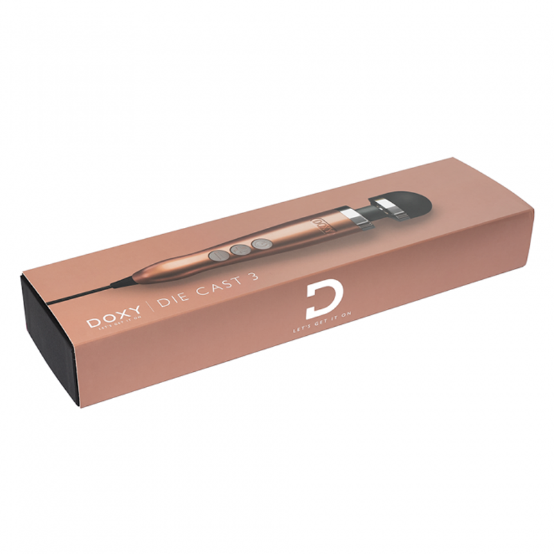 DOXY Die Cast 3 Wand Massager — Rose Gold - DX8460