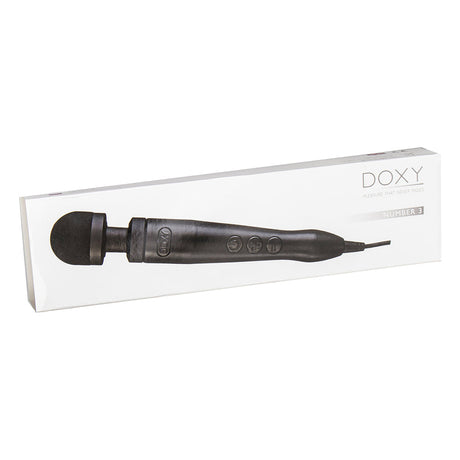 DOXY Die Cast 3 Compact Wand Massager — Matte Black - DX8491