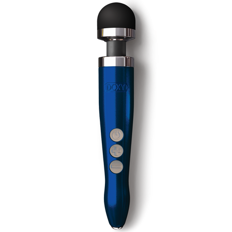 DOXY Die Cast 3R Handheld Vibrator — Blue Flame - DX8521