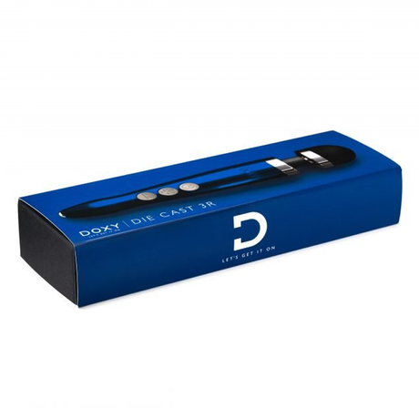 DOXY Die Cast 3R Handheld Vibrator — Blue Flame - DX8521