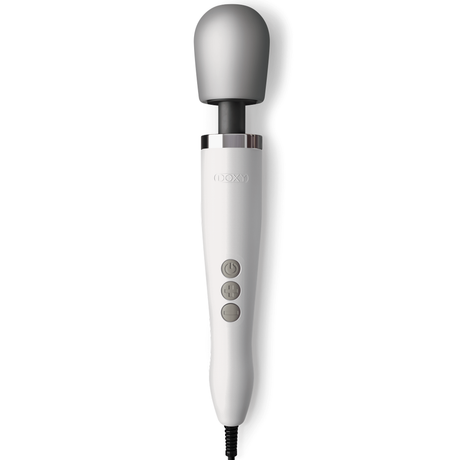 DOXY Original Wand Massager — White, Powerful Plug-In - DX8803