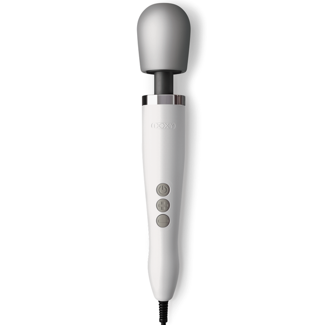DOXY Original Wand Massager — White, Powerful Plug-In - DX8803
