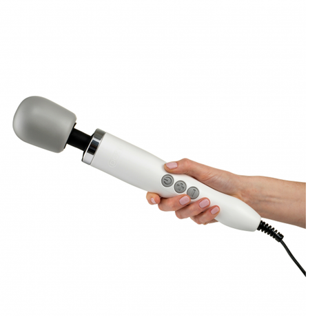 DOXY Original Wand Massager — White, Powerful Plug-In - DX8803