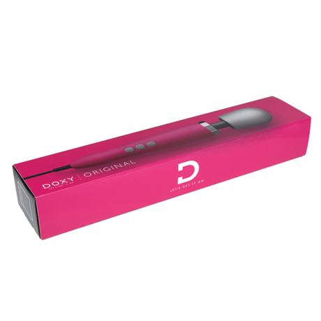 DOXY Original Wand Massager — Plug-In Power, Pink - DX8827