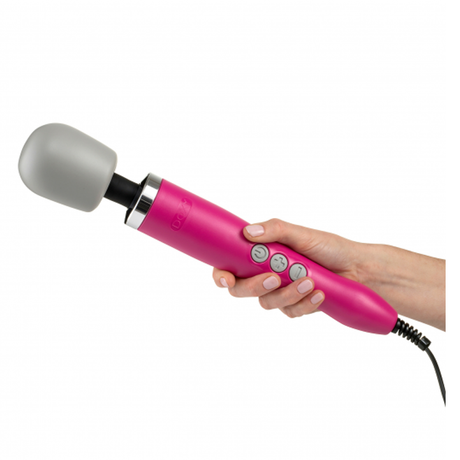 DOXY Original Wand Massager — Plug-In Power, Pink - DX8827