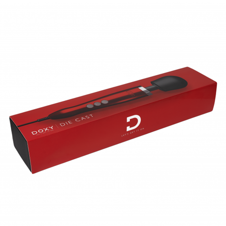 DOXY Die Cast Wand — Red Plug-In Power Wand - DX9107