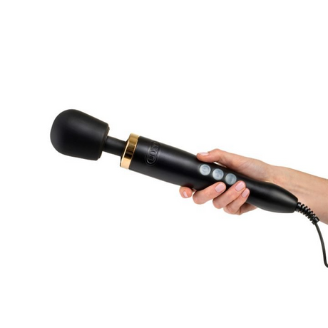 DOXY Die Cast Wand — Matte Black/Gold, 37 cm - DX9206
