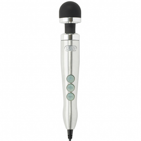 DOXY Die Cast 3 Brushed Metal Wand Massager - DX9244